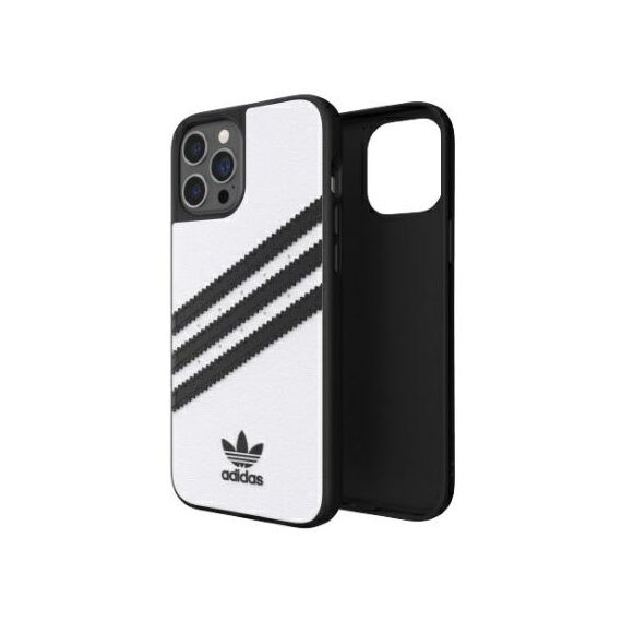 Adidas OR Moulded Case PU for iPhone 12 Pro Max - White/Black - Uncategorized Cases (2) - Cases - Techbox