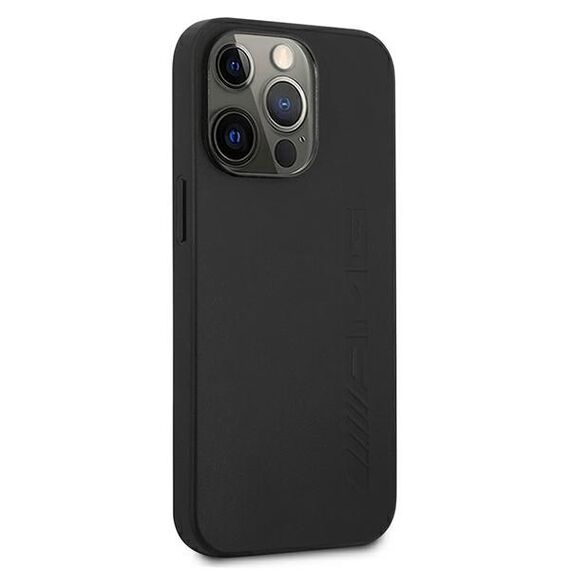 AMG Leather Hot Stamped Case for iPhone 13 Pro / 13 6.1" - Black - Uncategorized Cases (2) - Cases - Techbox