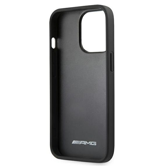 AMG Leather Hot Stamped Case for iPhone 13 Pro / 13 6.1" - Black - Uncategorized Cases (2) - Cases - Techbox