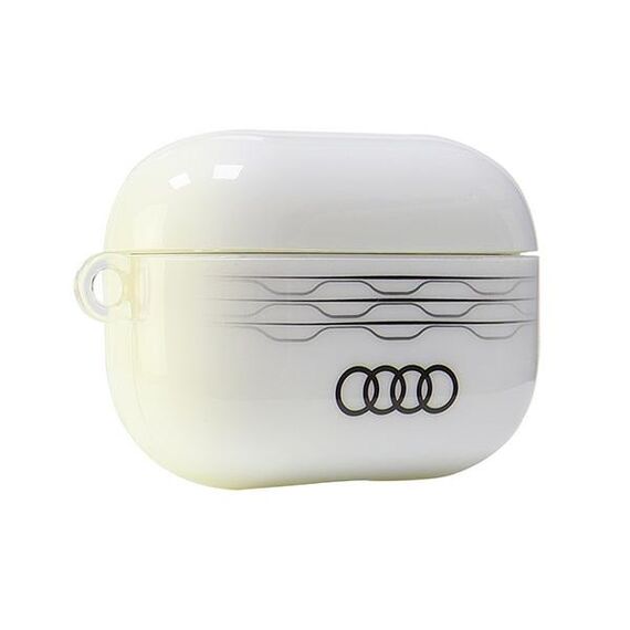 Audi IML Geometric Pattern Case for AirPods Pro 2 - White - Smartphone Accessories - Cables & Accessories - Techbox