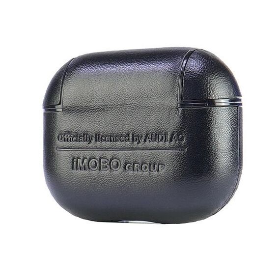 Audi Leather Big Logo Case for AirPods 3 - Black - Smartphone Accessories - Cables & Accessories - Techbox