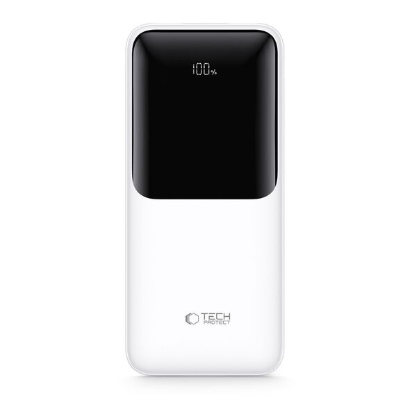 Powerbank Tech-Protect PB01 10000mAh 22.5W - white - Powerbanks - Smartphone Chargers - Techbox