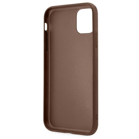 Guess 4G Metal Gold Logo Case for iPhone 11 / Xr 6.1" - Brown - Uncategorized Cases (2) - Cases - Techbox