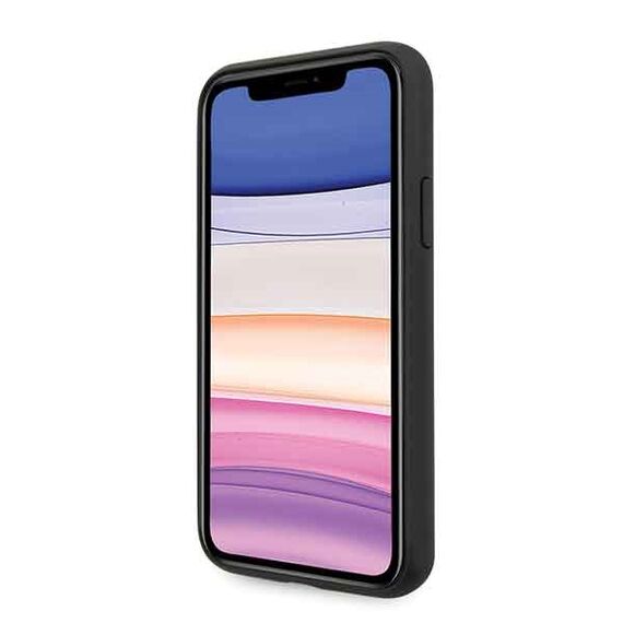 Guess 4G Stripe Collection case for iPhone 11 6.1" / Xr - gray | Techbox