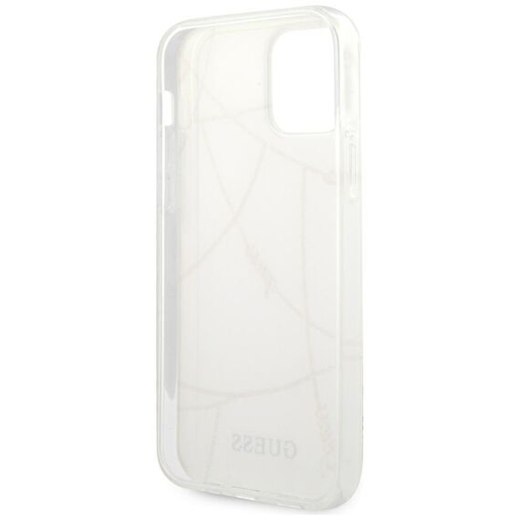 Guess Gold Chain Collection iPhone 12 Pro Max 6.7" Case - White - Uncategorized Cases (2) - Cases - Techbox