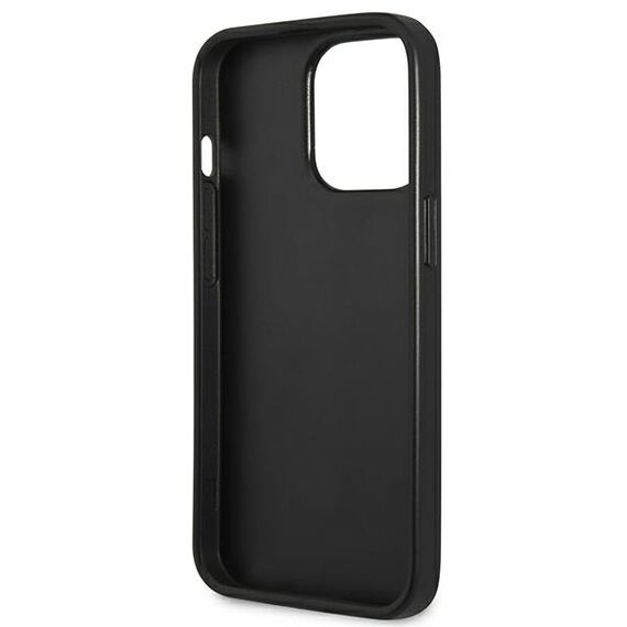 Guess Saffiano 4G Small Metal Logo case for iPhone 13 Pro / 13 6.1" - black - Uncategorized Cases (2) - Cases - Techbox