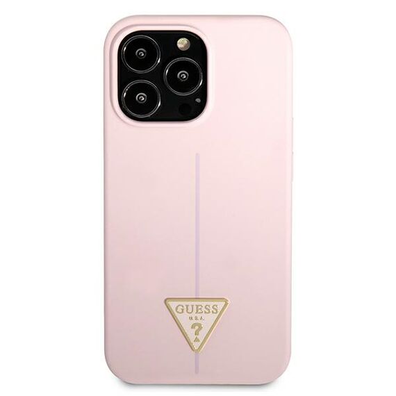 Guess Silicone Triangle Case for iPhone 13 Pro / 13 6.1" - Purple - Uncategorized Cases (2) - Cases - Techbox