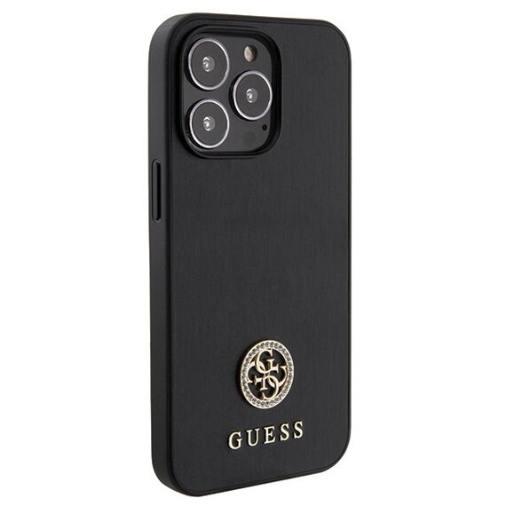 Guess Strass Metal Logo iPhone 13 Pro 6.1" Case - Black - Uncategorized Cases (2) - Cases - Techbox