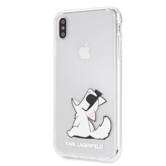 Karl Lagerfeld Choupette Fun iPhone Xs Max Case - Transparent - Uncategorized Cases (2) - Cases - Techbox