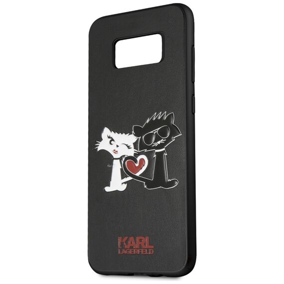 Karl Lagerfeld Choupette In Love Case for Samsung Galaxy S8 Plus - Black | Techbox