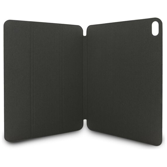 Karl Lagerfeld Saffiano Magnetic Karl &amp; Choupette iPad Air 11" 2024 Book Cover Case - Black | Techbox