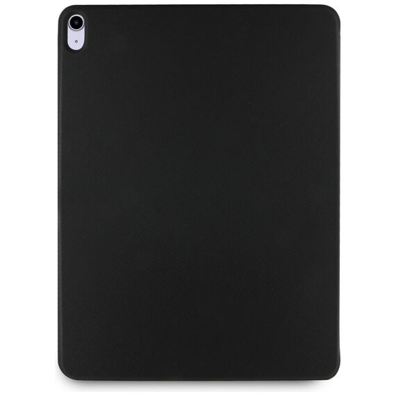 Karl Lagerfeld Saffiano Magnetic Karl &amp; Choupette iPad Air 13" 2024 Book Cover Case - Black | Techbox