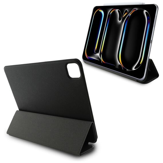 Karl Lagerfeld Saffiano Magnetic Karl &amp; Choupette iPad Pro 11" 2024 Book Cover Case - Black - Tablet Accessories - Tablet PC & Accessories - Techbox