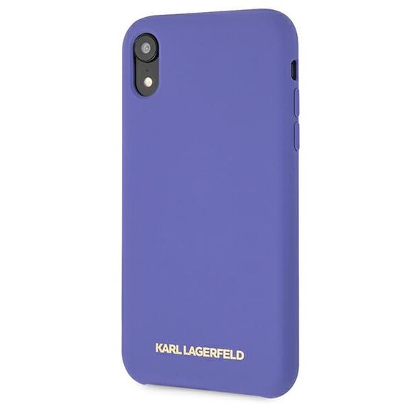 Karl Lagerfeld Silicone iPhone Xr Case - Purple - Uncategorized Cases (2) - Cases - Techbox