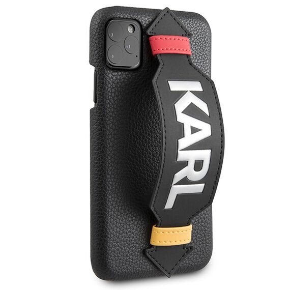 Karl Lagerfeld Strap Case for iPhone 11 Pro 5.8" - Black | Techbox