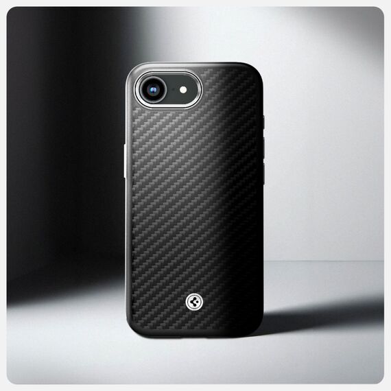Spigen Enzo Aramid MagSafe iPhone 16e Case - Black | Techbox
