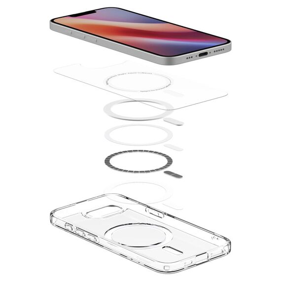 Spigen Ultra Hybrid MagSafe iPhone 16e Case - Clear | Techbox