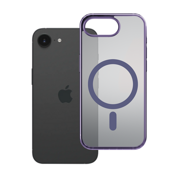 3mk Frosty MagCase for Apple iPhone 16E - Purple
