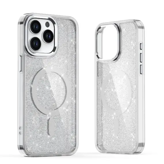 Glitter Case with MagSafe for Samsung Galaxy A26 5G - White - Uncategorized Cases (2) - Cases - Techbox