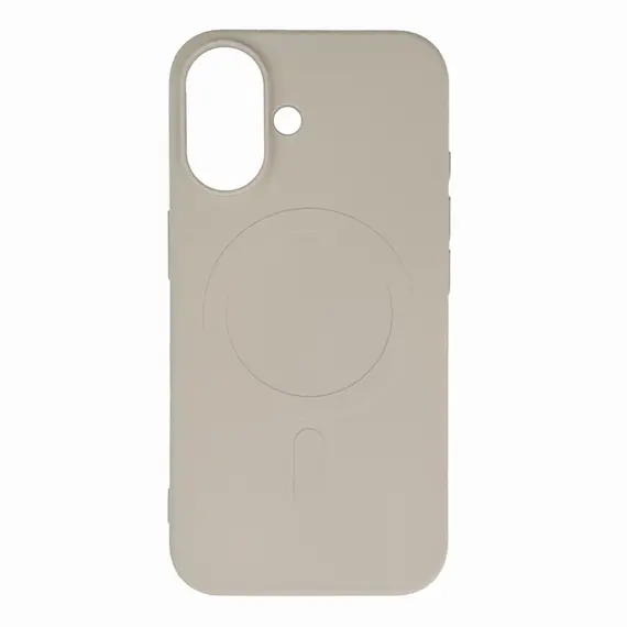 Liquid Silicone Case with MagSafe for iPhone 16e - Beige | Techbox