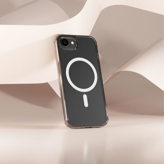 Puro Cover in TPU+PC "LITE MAG" with Magsafe for iPhone 16E, transparent - Apple Cases - Cases - Techbox