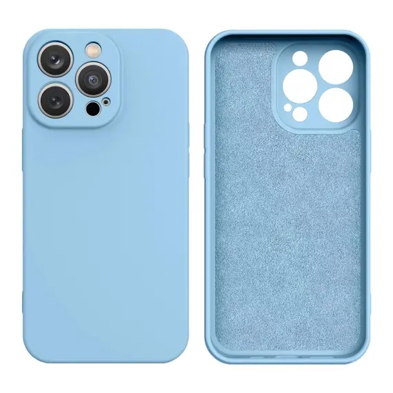 Silicone Case for Samsung Galaxy S25 Edge - Blue | Techbox