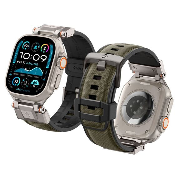 Spigen DuraPro Armor Strap for Apple Watch 44 / 45 / 46 / 49 mm - Green | Techbox