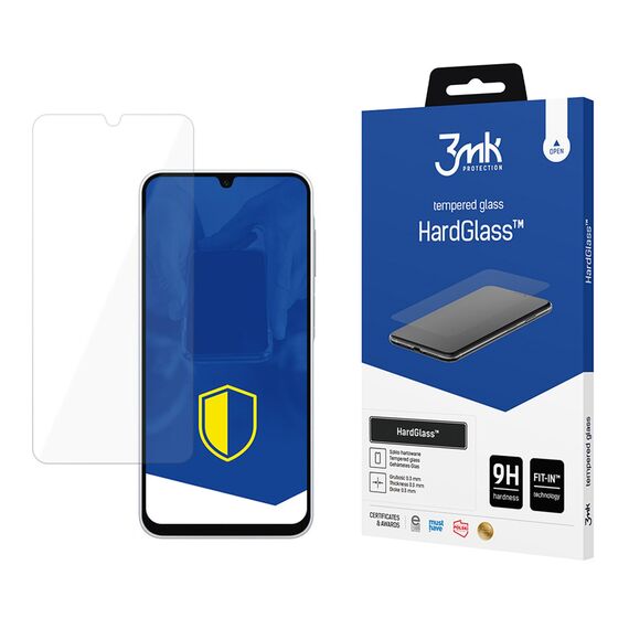 Tempered glass 3mk HardGlass™ for Samsung Galaxy A26 5G | Techbox