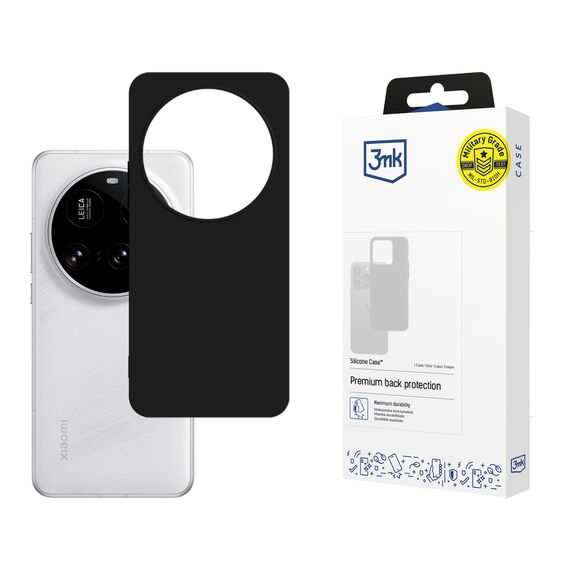 3mk Silicone Case for Xiaomi 15 Ultra - black - Uncategorized Cases (2) - Cases - Techbox
