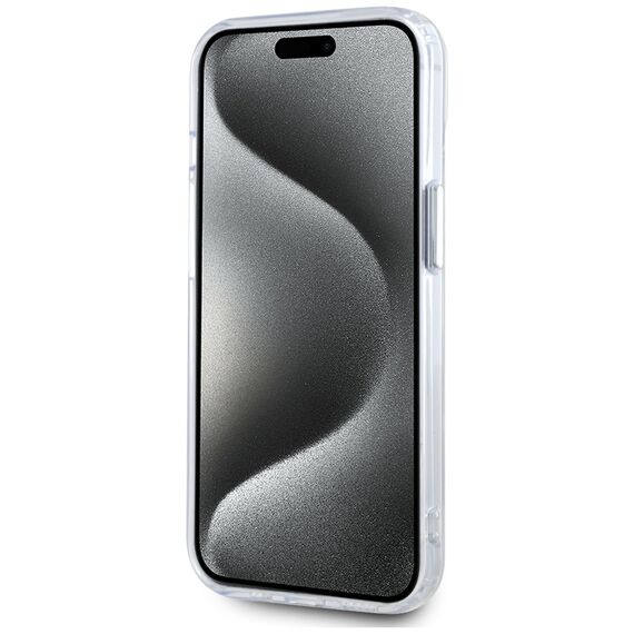 Karl Lagerfeld IML Metal Karl Head MagSafe Case for iPhone 15 Plus White - Uncategorized Cases (2) - Cases - Techbox