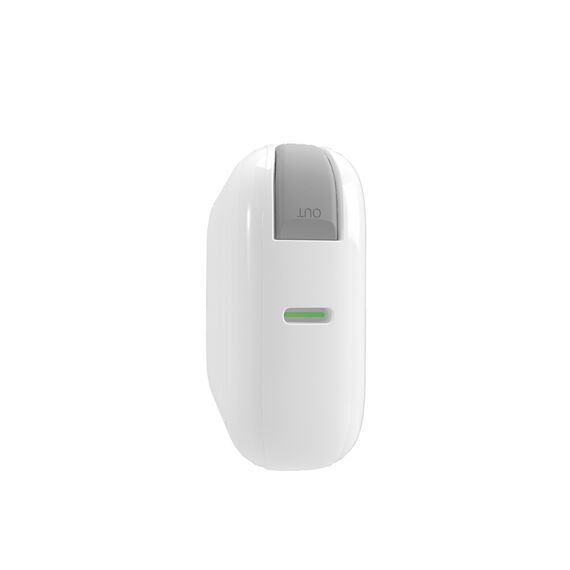 Puro Power Link 10 Plus 10000mAh Power Bank with Built-in USB-C Cable – White | Techbox