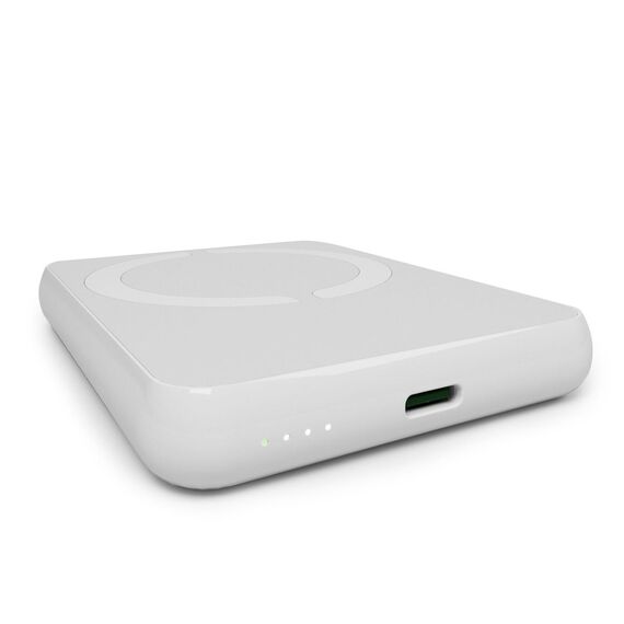Puro Power Mag Power Bank 5000mAh 20W Power Delivery USB-C - White | Techbox