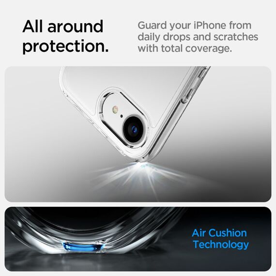 Spigen Ultra Hybrid iPhone 16e Case - Clear | Techbox