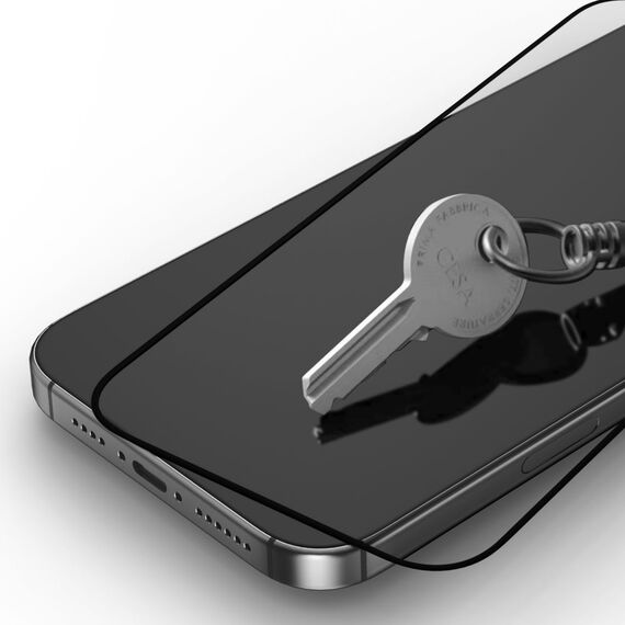 Tech-Protect Glass Fit+ 2-pack tempered glass for iPhone 16e / 14 / 13 Pro / 13 - black | Techbox