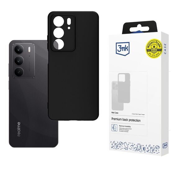 3mk Matt Case for Realme C75 - Black - Uncategorized Cases (2) - Cases - Techbox