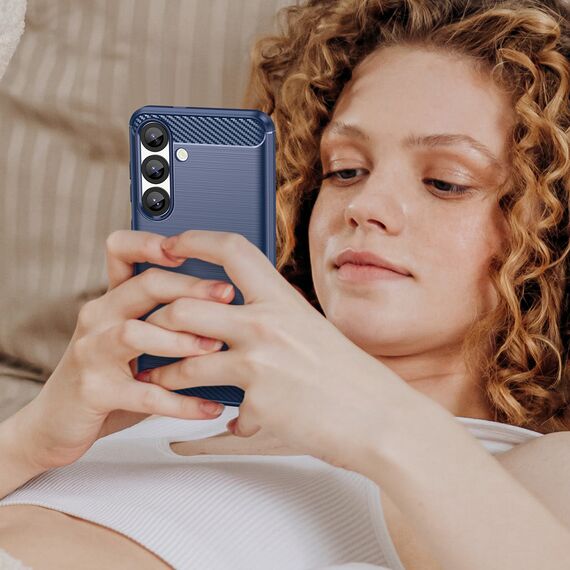 Carbon Case for iPhone 16e - Blue | Techbox