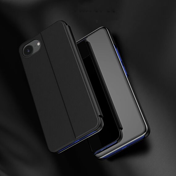 Clear View Case for iPhone 16e Flip Cover - Black - Apple Cases - Cases - Techbox