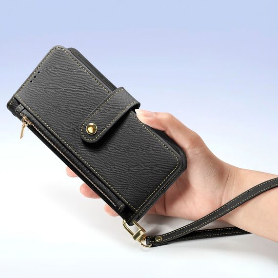 Dux Ducis Lawa Leather Case for iPhone 15 Pro - Black | Techbox