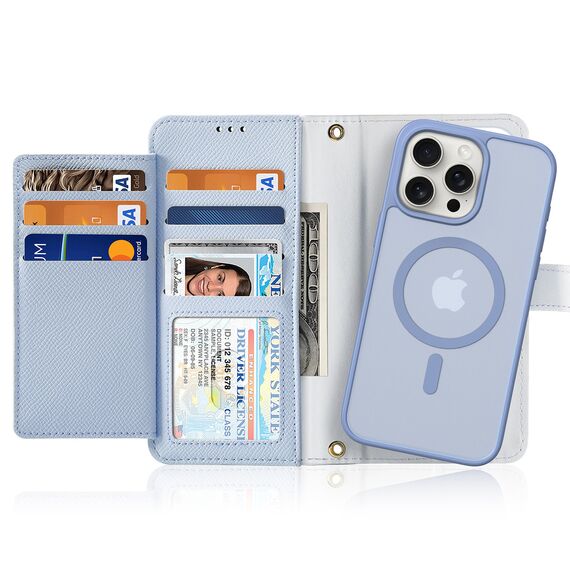 Dux Ducis Lawa Leather Case for iPhone 15 Pro - Blue - Uncategorized Cases (2) - Cases - Techbox