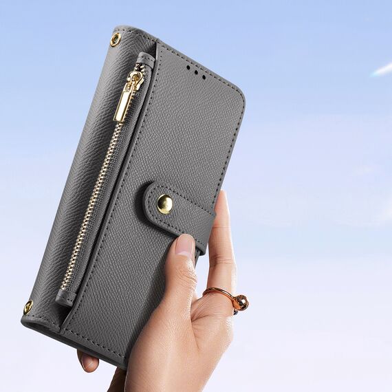 Dux Ducis Lawa Leather Case for iPhone 15 Pro - Gray - Uncategorized Cases (2) - Cases - Techbox