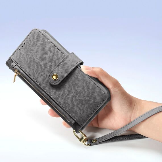 Dux Ducis Lawa Leather Case for iPhone 15 Pro - Gray - Uncategorized Cases (2) - Cases - Techbox