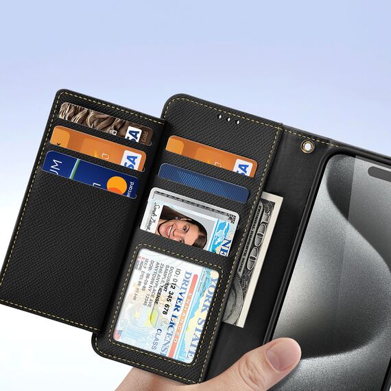 Dux Ducis Lawa Leather Case for iPhone 15 Pro Max - Black - Uncategorized Cases (2) - Cases - Techbox