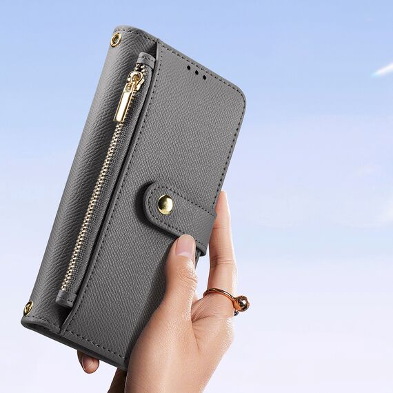 Dux Ducis Lawa Leather Case for iPhone 15 Pro Max - Gray - Uncategorized Cases (2) - Cases - Techbox
