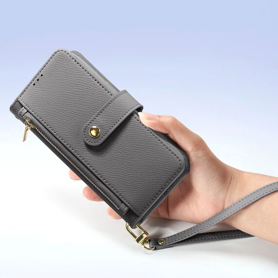 Dux Ducis Lawa Leather Case for iPhone 15 Pro Max - Gray - Uncategorized Cases (2) - Cases - Techbox