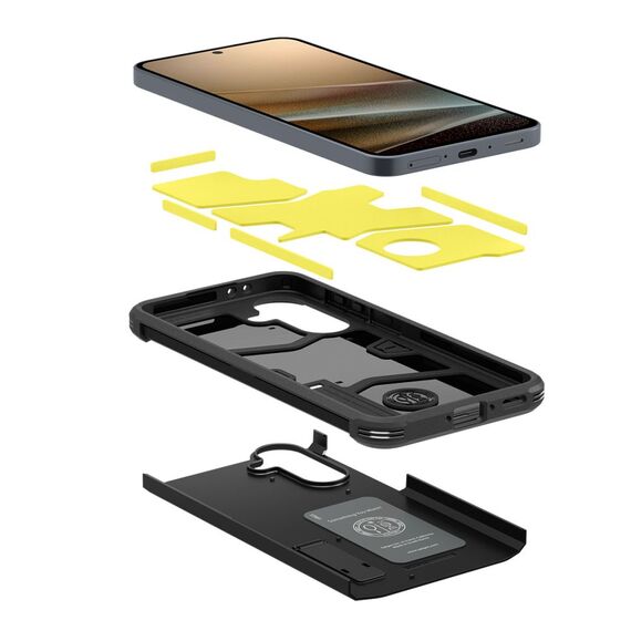 Spigen Tough Armor Case for Samsung Galaxy A36 5G - Black - Samsung Cases - Cases - Techbox