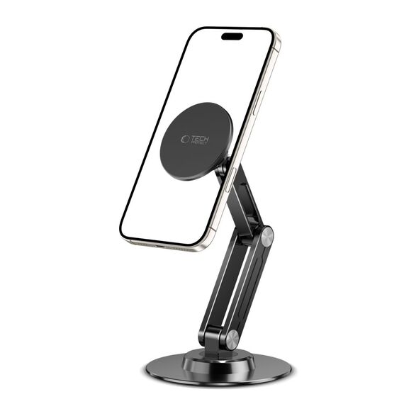 Tech-Protect DPT100 Magnetic MagSafe Desk Phone Holder - Black