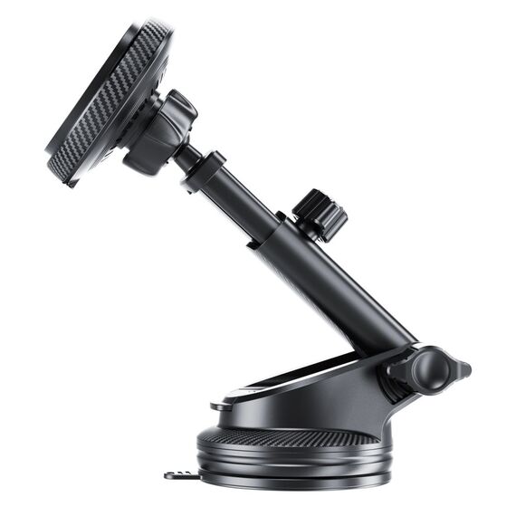 Tech-Protect MM15W-V4 Magnetic MagSafe 15W Car Holder for Cockpit / Windshield / Air Vent - Black