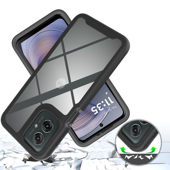 Tech-Protect Defense Case for Motorola Moto G15 / G15 Power / G05 / E15 - Black | Techbox