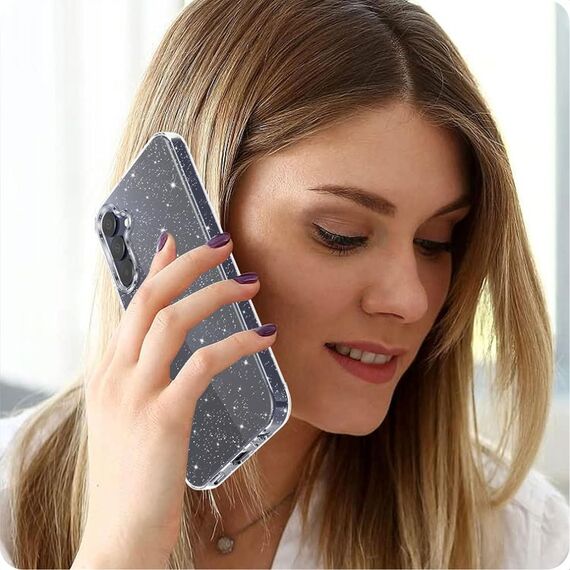 Tech-Protect FlexAir Case for Samsung Galaxy A56 5G - Clear Glitter | Techbox