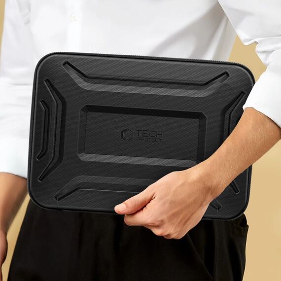 Tech-Protect Kevlar Pro Laptop Case 15-16" - Black - Bags & Backpacks - Laptop Accessories - Techbox